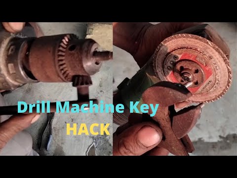 How to Make Your own Universal Dril Machine Chuck Key | 2 Drill Machine Chuck Key Easy HACK |#Drill