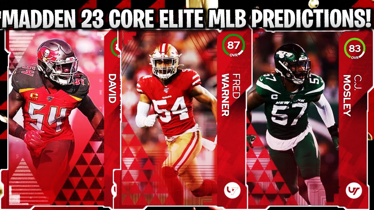 MADDEN 23 CORE ELITE MLBS! CORE ELITE MLB PREDICTIONS! | MADDEN 23 ULTIMATE TEAM