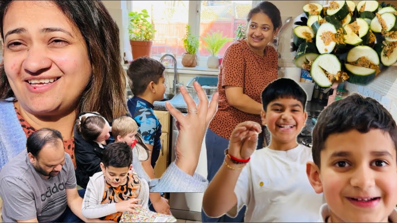 Aadi ne sab ko itna kis baat pe hasaya 🤣 ! Holi party ki tyari ho ne lag gai 🇬🇧 uk me !