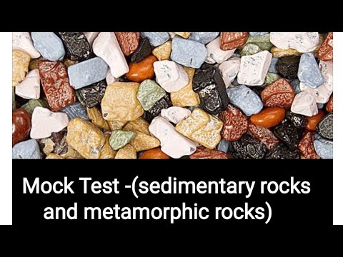 #Mock test #sedimentary rock #metamorphic rocks (পাললিক শিলা ও রূপান্তরিত শিলার মক টেস্ট) part-2