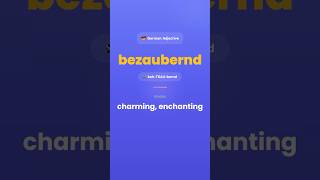🇩🇪 Learn  German Vocabulary B2 - bezaubernd  || #german #germanlanguage #learngerman #germany