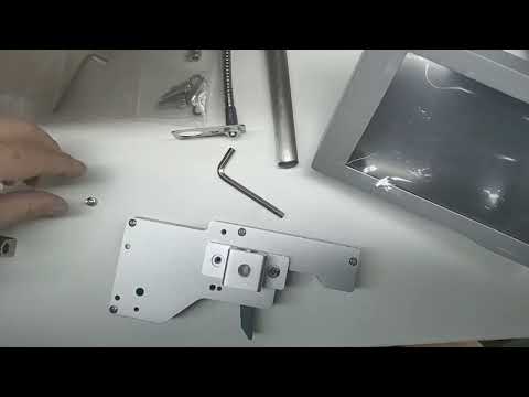 KX1GM new type online inkjet coding machine how to install on the conveyor/feeder