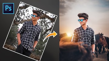 How to change background in photoshop cc ? Photoshop Tutorial 2022 - Amit editz😎