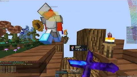 Hacking In Hypixel Ranked Skywars with Exhibition 4