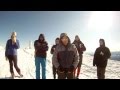Спуск с Говерлы на лыжах 2012