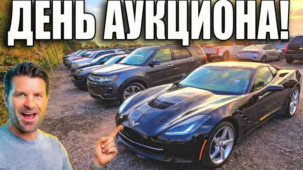 Я отправился на аукцион дилеров за дешёвой Corvette — получится ли купить?