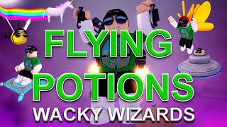 All Flying Potions 🧙‍♂️Wacky Wizards🧙‍♂️ Roblox How to fly screenshot 5