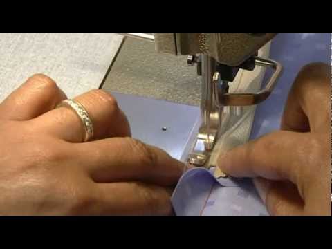 Inserting a conventional zip inserted by concealed method