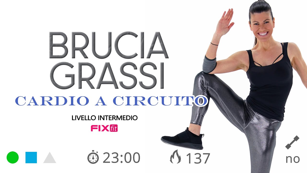 Esercizi Per Dimagrire: Circuito Cardio A Casa