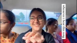 girl dancing in car for #chamkila song