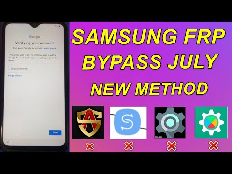 Samsung FRP Bypass July Patch Not Support Alliance Shield X-Smart