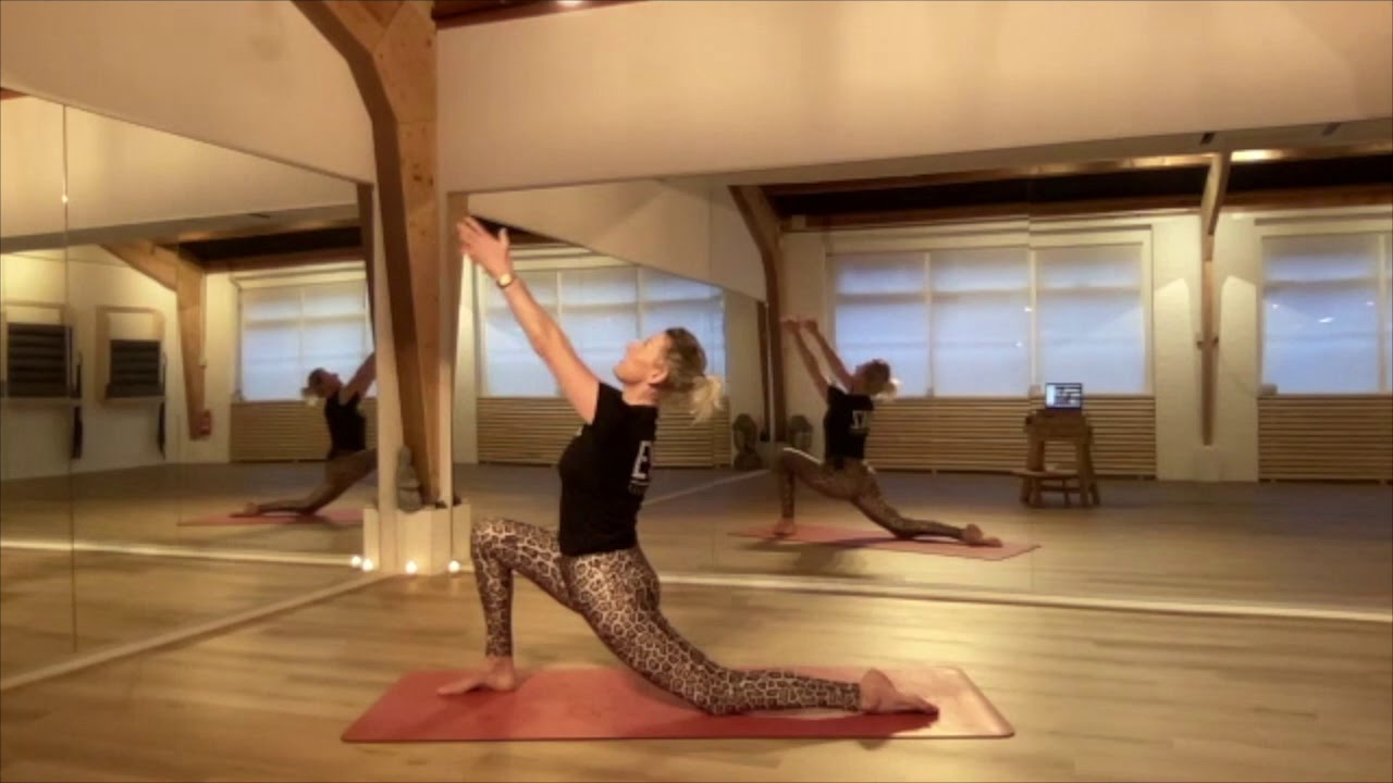 Easy Flow Yoga 35 min YouTube