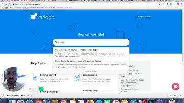 How to use Zapier integration with Verloop? (Zapier Tutorial)