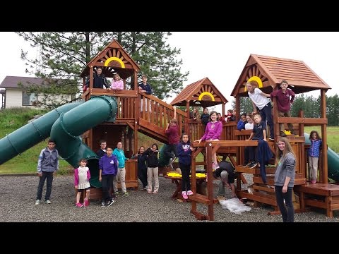 Colville Valley Junior Academy New Playground June 2015