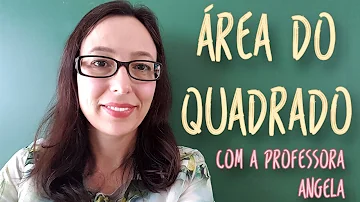 Como descobrir o lado de um quadrado a partir da área?