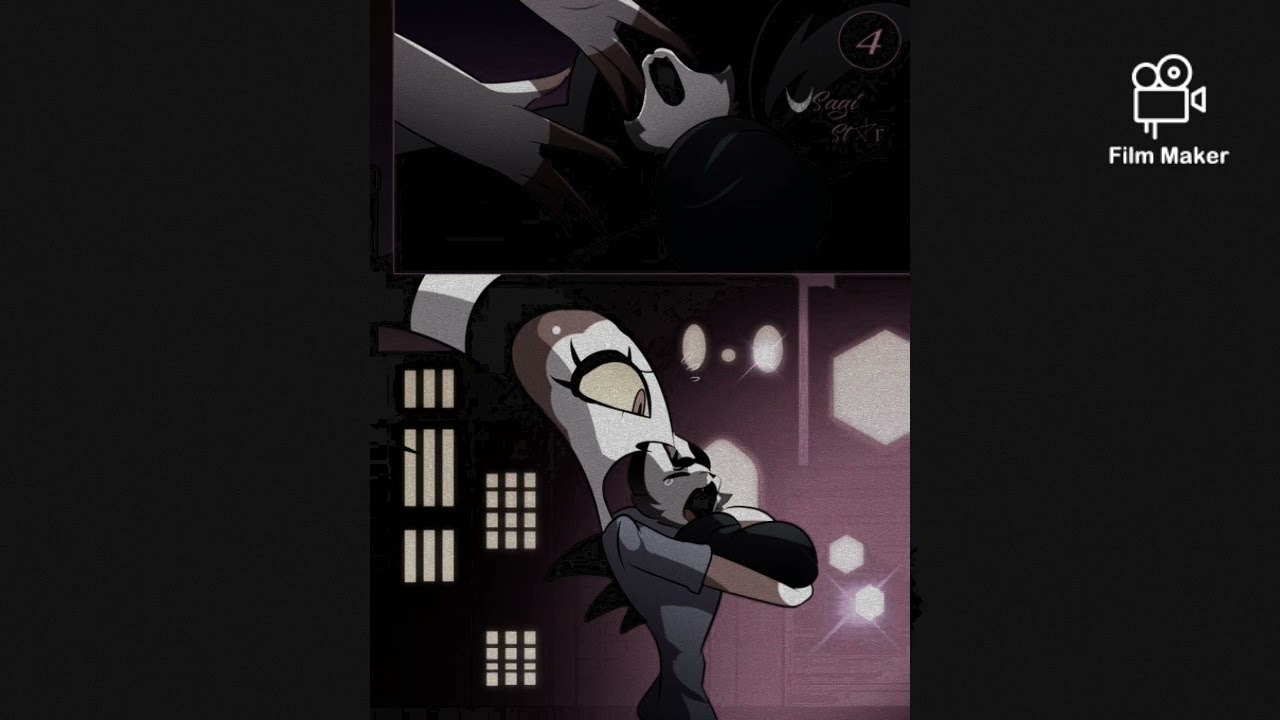 Helluva boss Blitzo mamy and loona 🖤