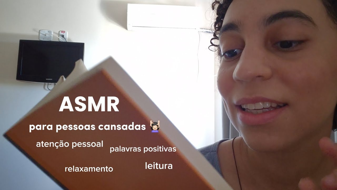 ASMR caseiro para você RELAXAR E DESCANSAR 💆🏻‍♀️✨️ #asmrcaseiro #asmrbr #asmrvideo 