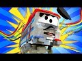 Troy The Train -  Troy the ELECTRICIAN TRAIN Saves his Friends from Electrocution - Train cartoons