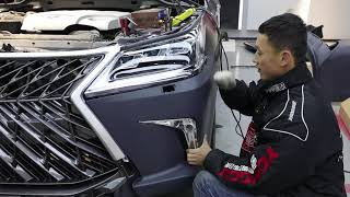 MODIFICATION ABOUT LEXUS 570 UPGRADE FROM OLD TO NEW MODEL 2008-2015 TO 2016 YEAR