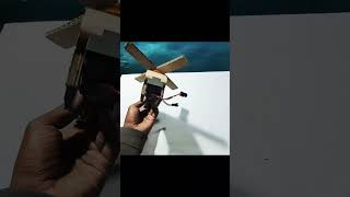 flying helicopter #diy #shorts #rccar #remotecontrol