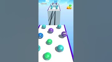 Ball Merge 2048 - All Levels Walkthrough Gameplay iOS, Android Mobile Game (Level 55) #shorts
