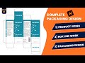 How to make product design in illustrator | packaging Design #illustrator