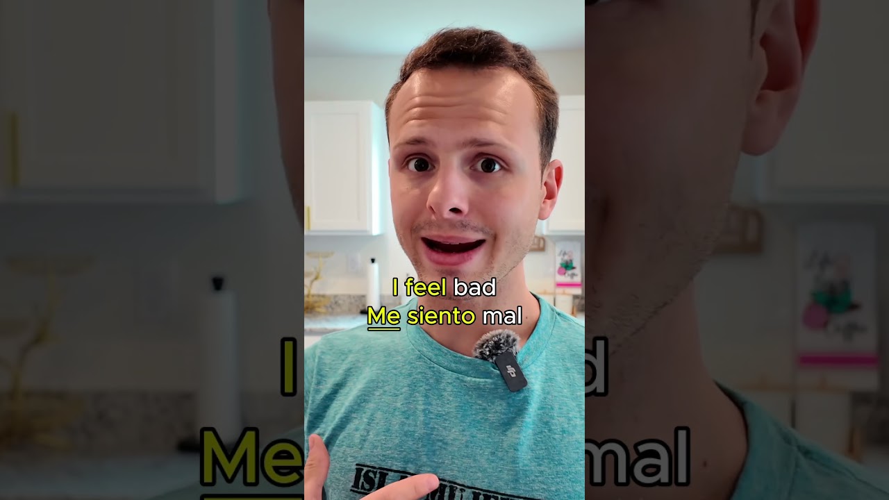 How to master sentir in Spanish🙌