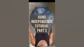 Hand independence Handpan Tutorial part3 #handpan #handpantutorial #shorts