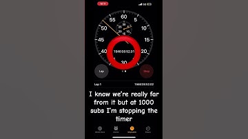 I’ll stop it at 1000 subs #time #speed #timer #stop #subscribe #shorts