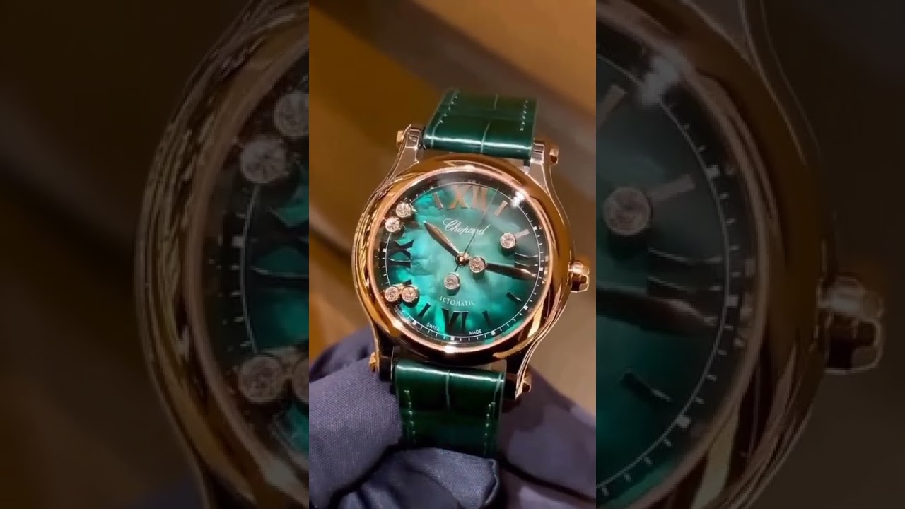 The very cool Chopard Happy Sport Diamond........