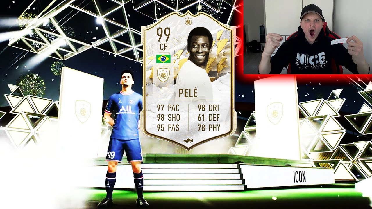 I got ICON PELE! Best Walkout in my life🔥FIFA 22 Ultimate Team Pack Opening Animation Gameplay PS5