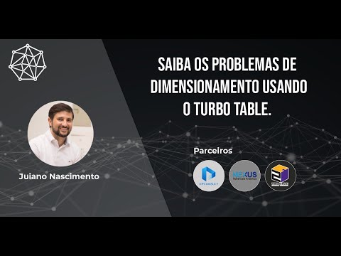 Saiba os problemas de dimensionsar usando o Turbo Table