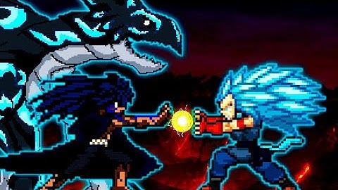 Acnologia V4 VS Vegito SSB V5 in Jump Force Mugen
