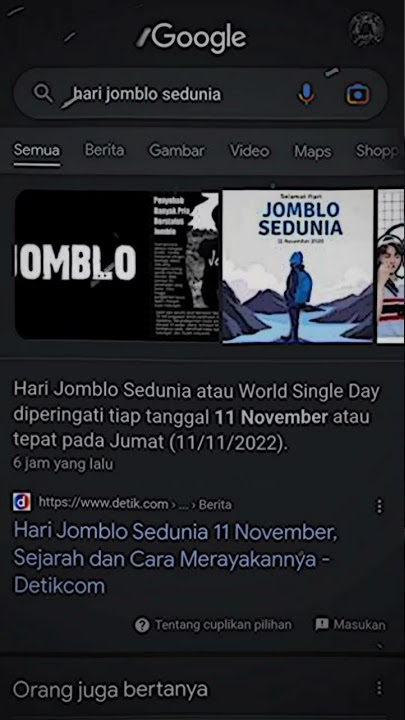PRESET AM // HARI JOMBLO