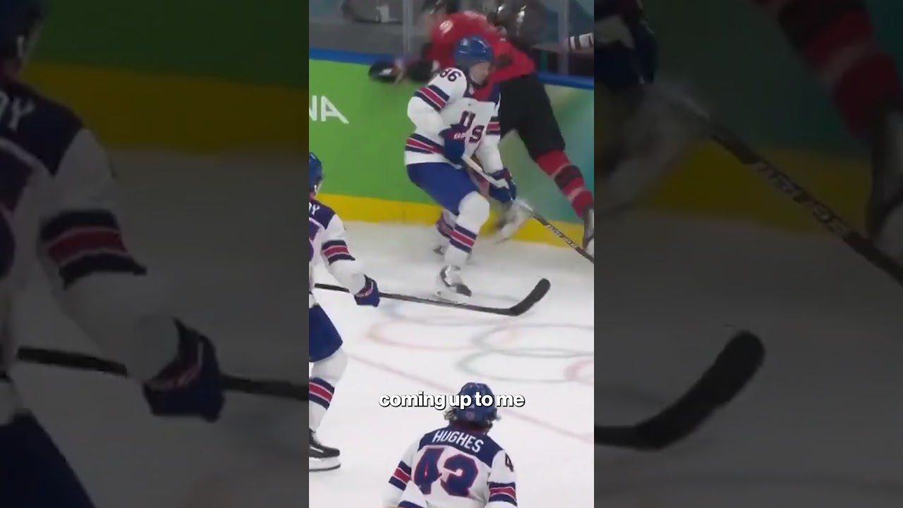 Джек Хьюз высказался о потере зубов во время хоккейного матча на Олимпийских играх 