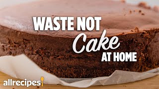 How to Make Waste Not Cake WithMe | At Home Recipes | 
