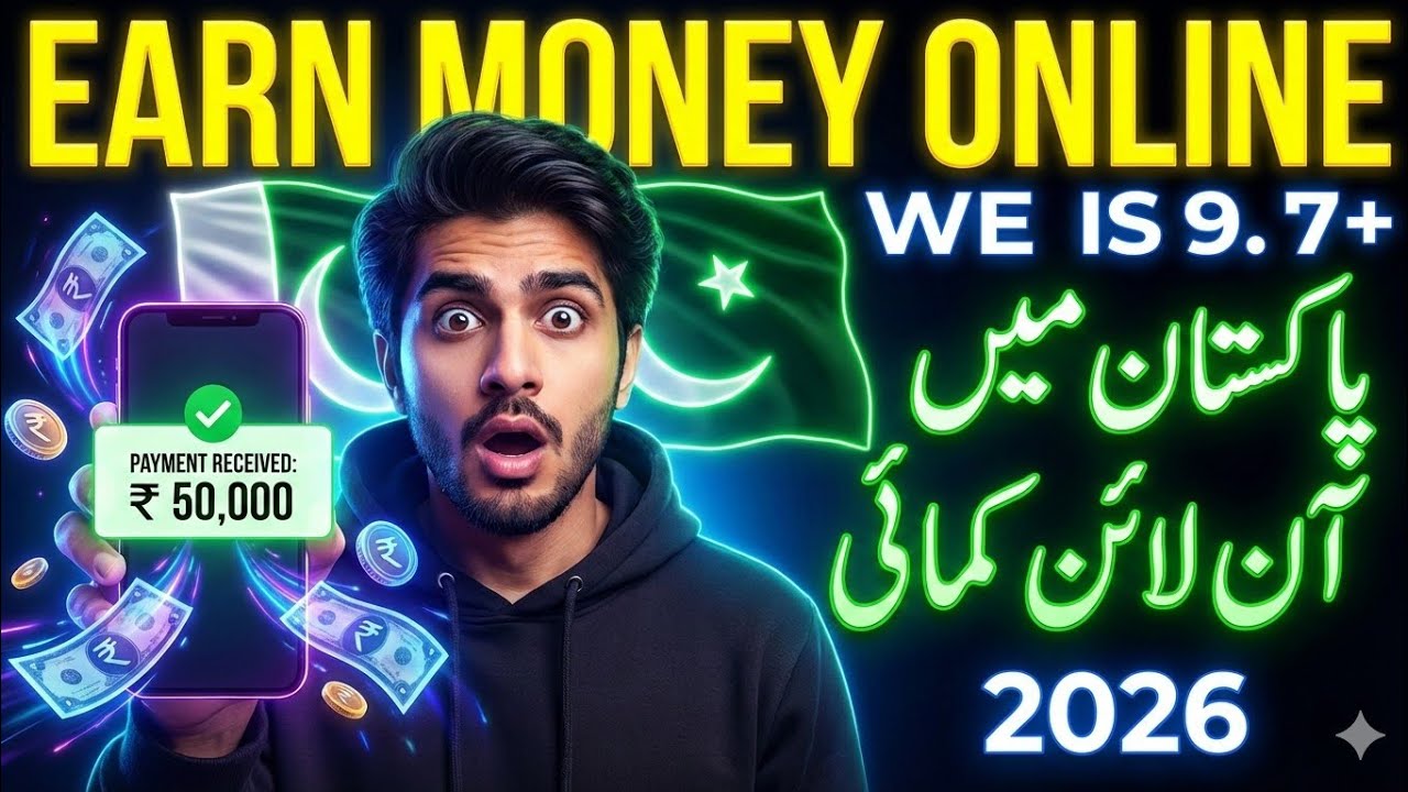 Online Earning in Pakistan 2026 | How to Earn Money Online 🤑💰 | Best Online Jobs 