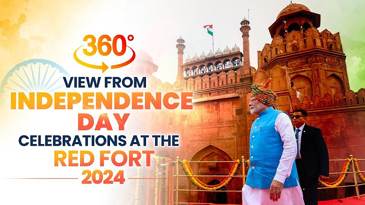 PM Modi Live 360 degree view from Red Fort, Delhi | Independence Day 2024 Live