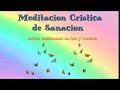 Meditacin con cristo jess y luz dorada