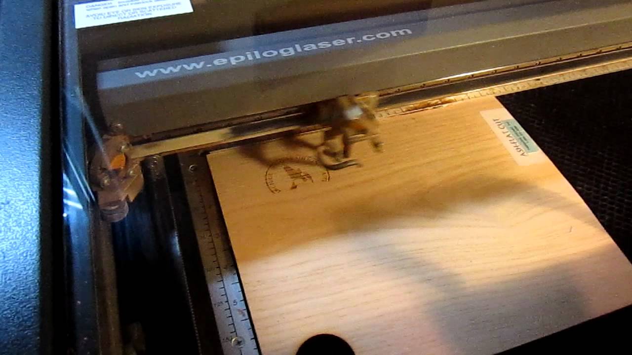 Epilog Laser Engraver 24TT - YouTube