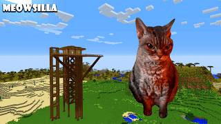 SURVIVING with MEOWSILLA from SQUID GAME in Minecraft - Gameplay - Coffin Meme screenshot 5