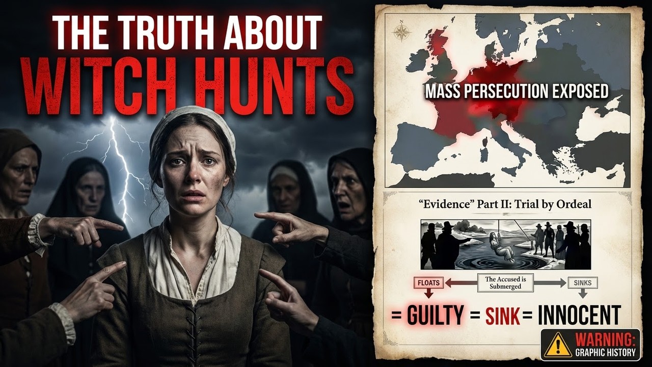The Dark SECRET Behind Europe's Witch Trials You Need to Know