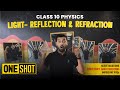 Light Reflection and Refraction | Class 10 Science Full Chapter One Shot