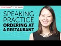 Japanese Speaking Practice: Ordering Two things at a Restaurant