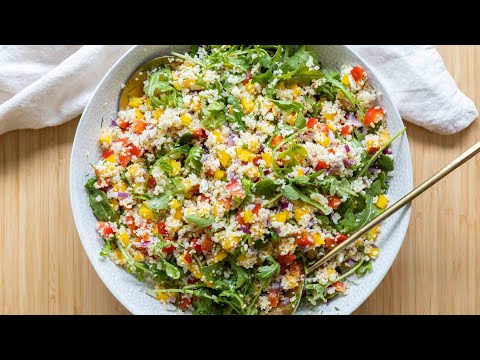 Easy Couscous Salad  Perfect for Potlucks or Meal Prep