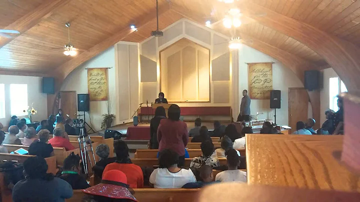 Darlene freeman giving her first message