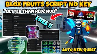 New *OP* Blox Fruits Script No Key - Auto Quest, Auto Farm, Raid, Dungeon, Fruit ESP & More! 🔥