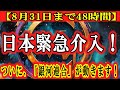 【8月31日まで48時間】銀河連合の日本緊急介入！準備できていない人はこうなります！