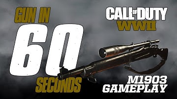 M1903 GAMEPLAY/COMMENTARY (CODWW2 CUSTOM CLASS GUIDE)