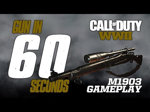 M1903 GAMEPLAY/COMMENTARY (CODWW2 CUSTOM CLASS GUIDE)